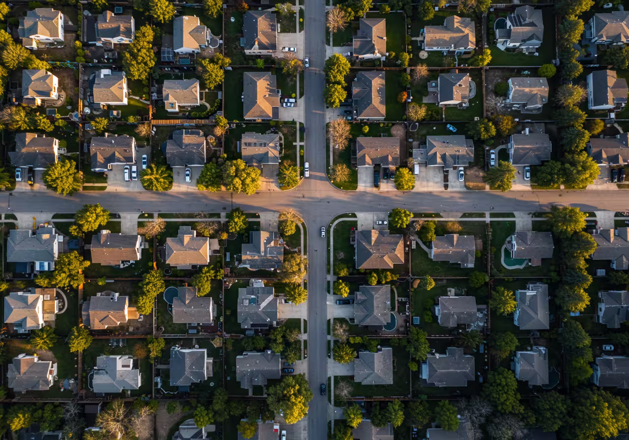 Neighborhood aerial